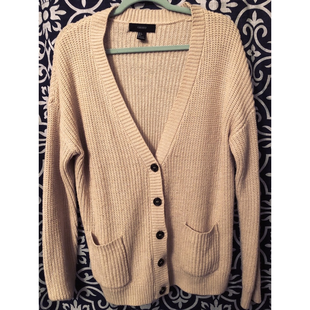 Beige Cardigan